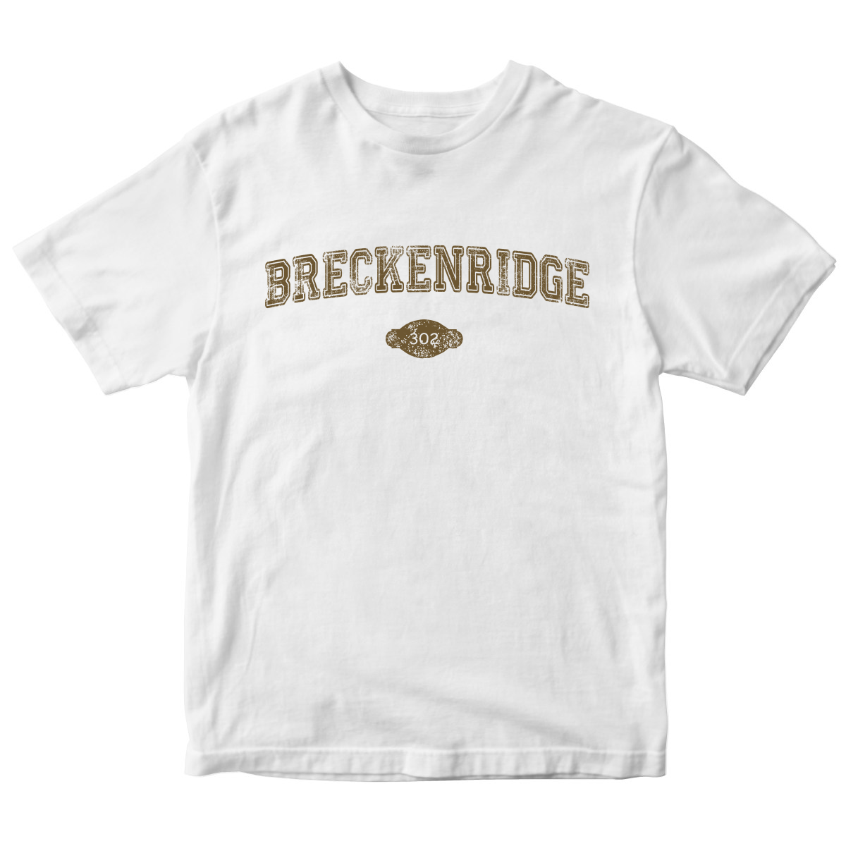 Breckenridge 1880 Represent Toddler T-shirt | White