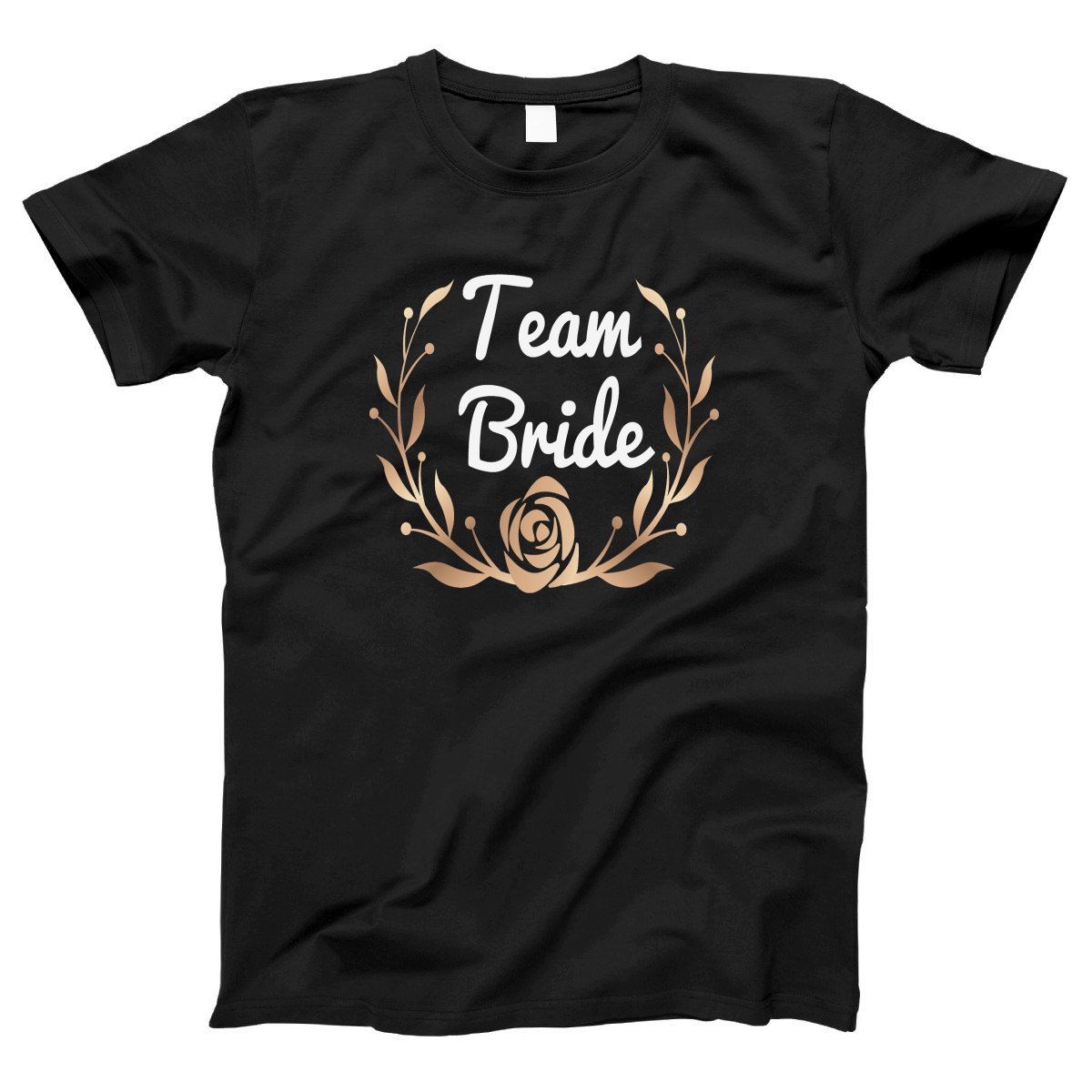 Chic Team Bride Women's T-shirt | Black