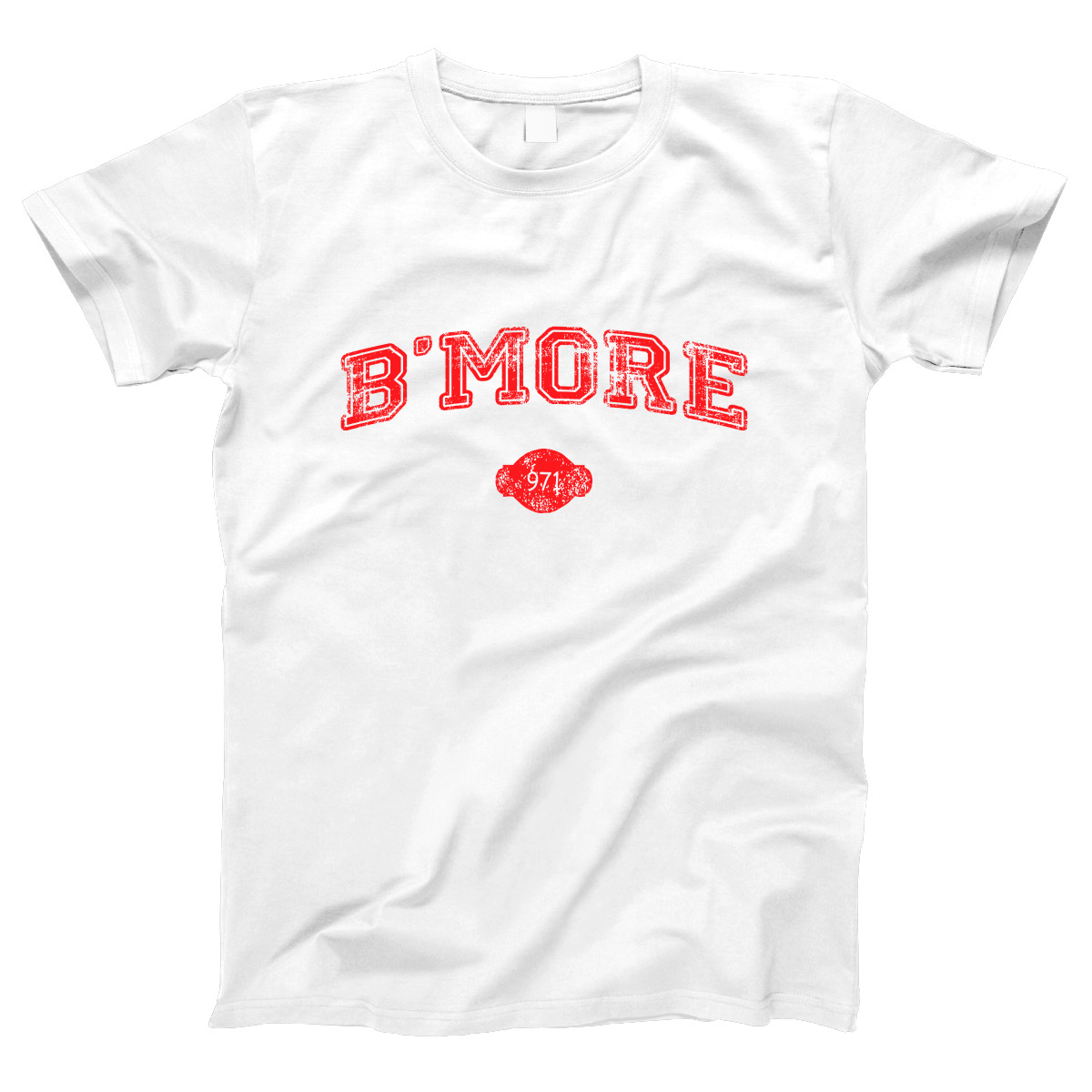 B'more 1729 Represent Women's T-shirt | White