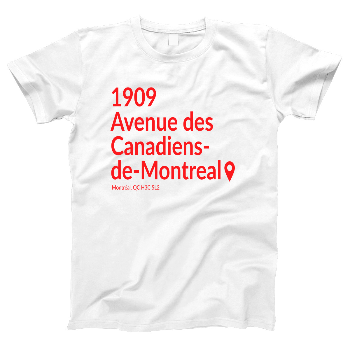 Montreal Hockey Stadium Women's T-shirt | White