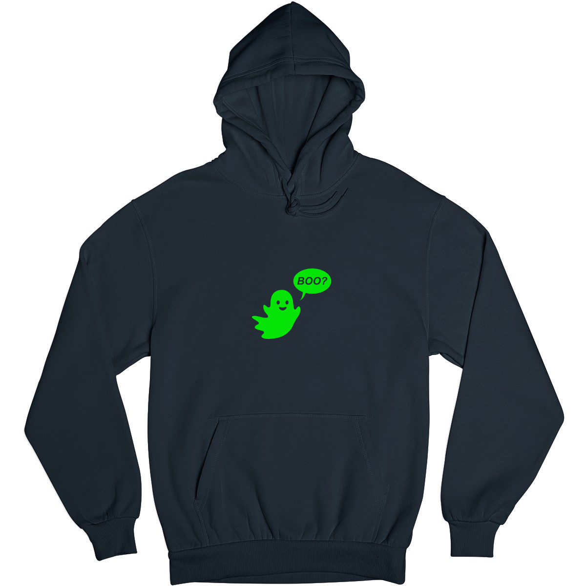 Cute Ghost Halloween Unisex Hoodie | Navy