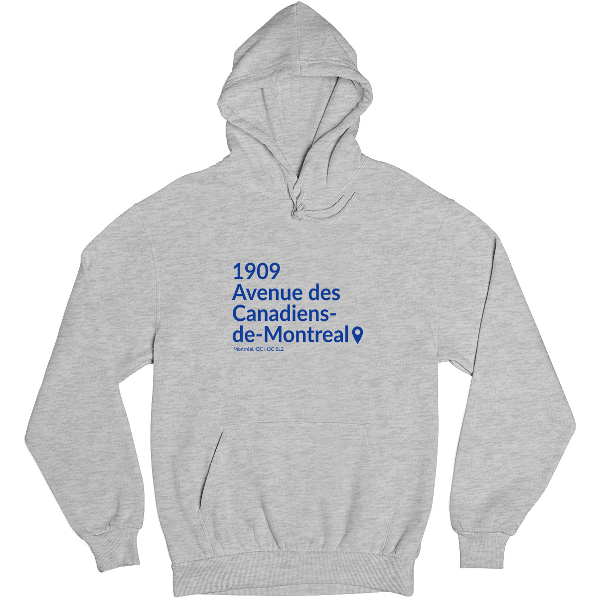 Montreal Hockey Stadium Unisex Hoodie | Gray