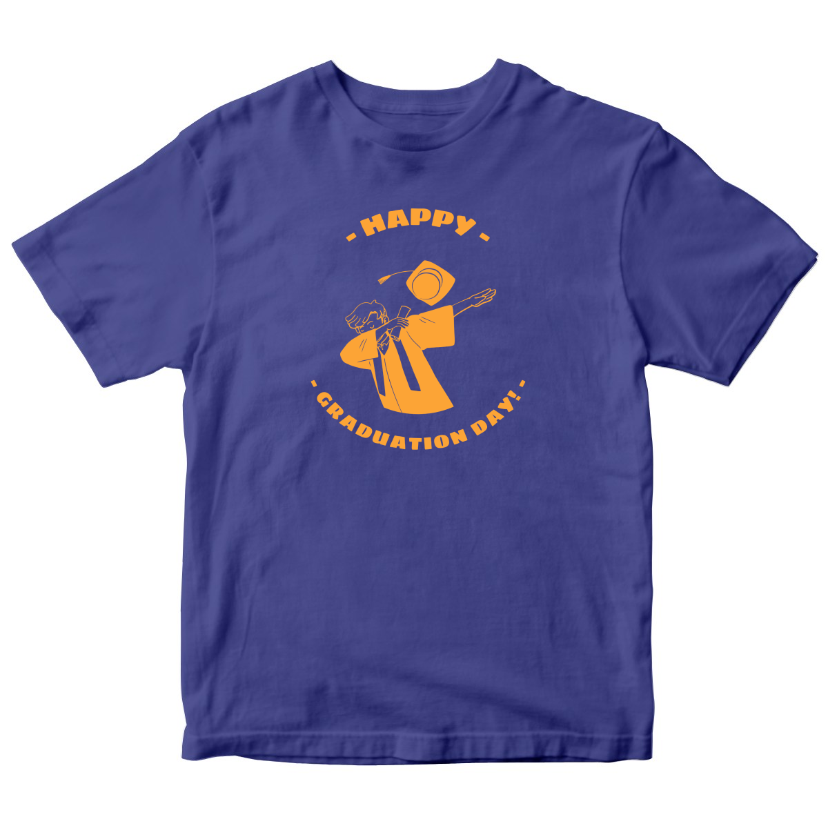 Happy Graduation Day Kids T-shirt | Blue