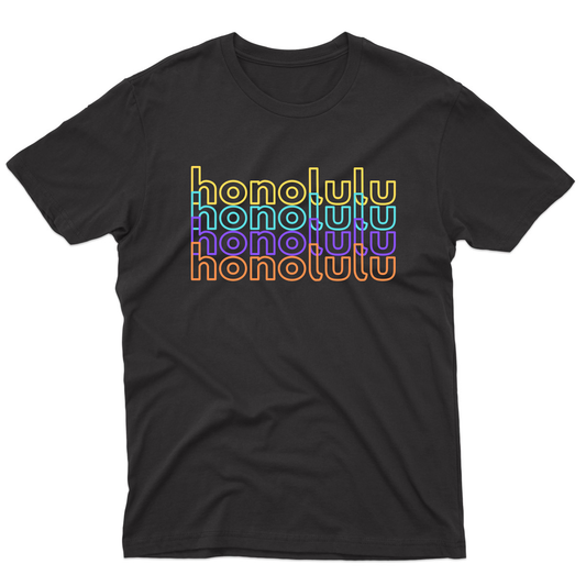 Honolulu Men's T-shirt | Black