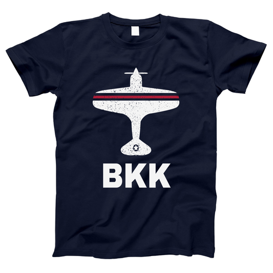 Fly Bangkok BKK Airport Women's T-shirt | Navy