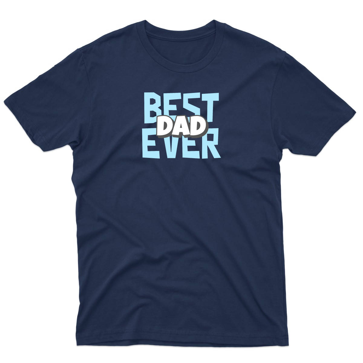 Best Dad Ever Men's T-shirt | Navy