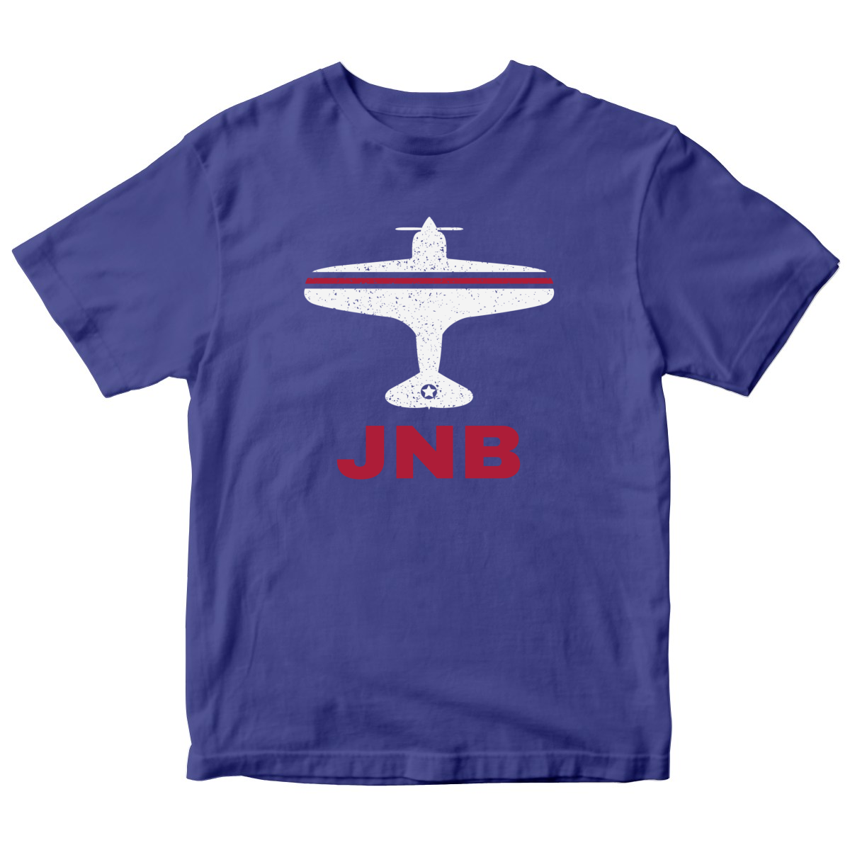 Fly Johannesburg JNB Airport Kids T-shirt | Blue