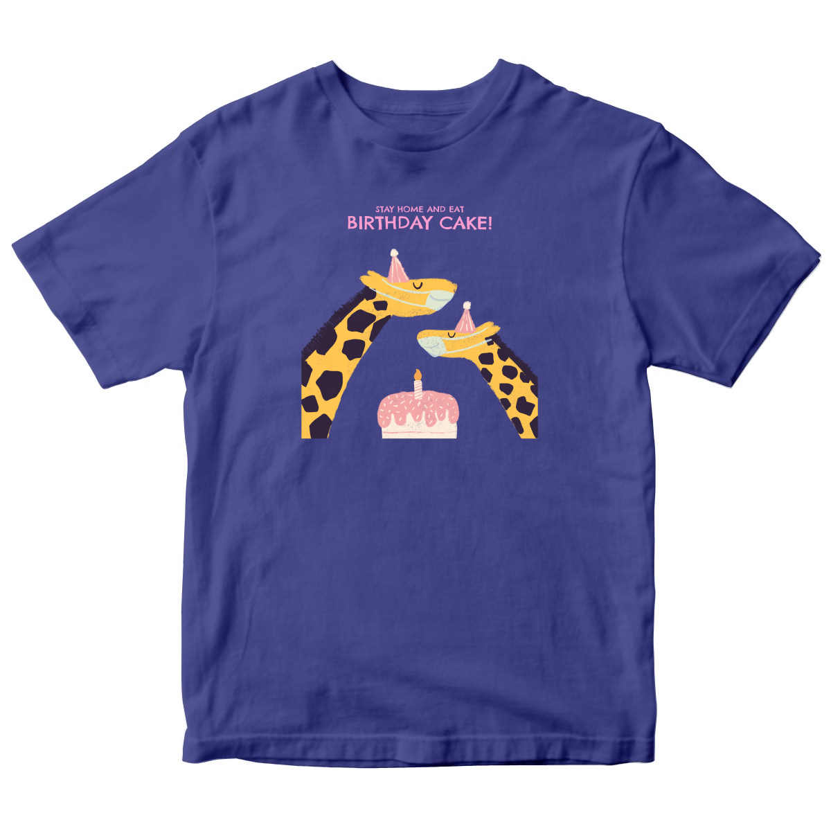 Birthday Cake  Toddler T-shirt | Blue
