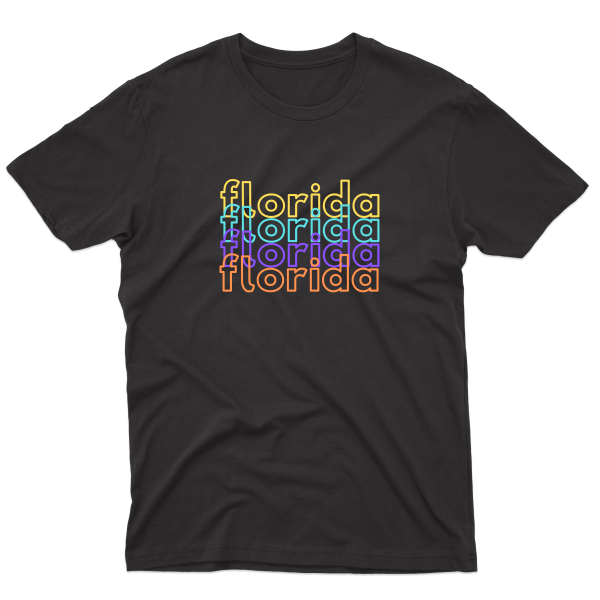 Florida Men's T-shirt | Black