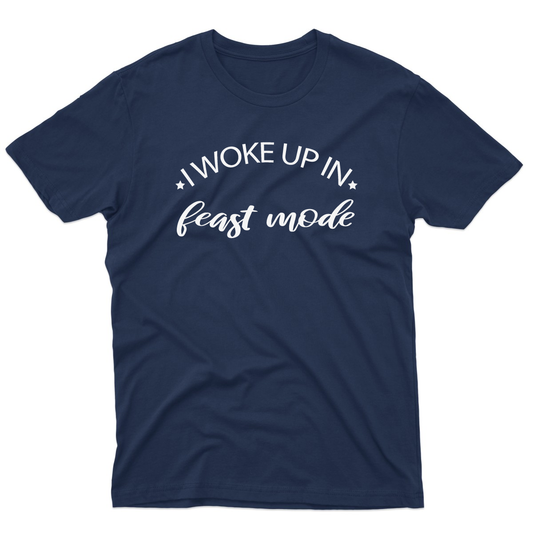 Feast Mode Men's T-shirt | Navy