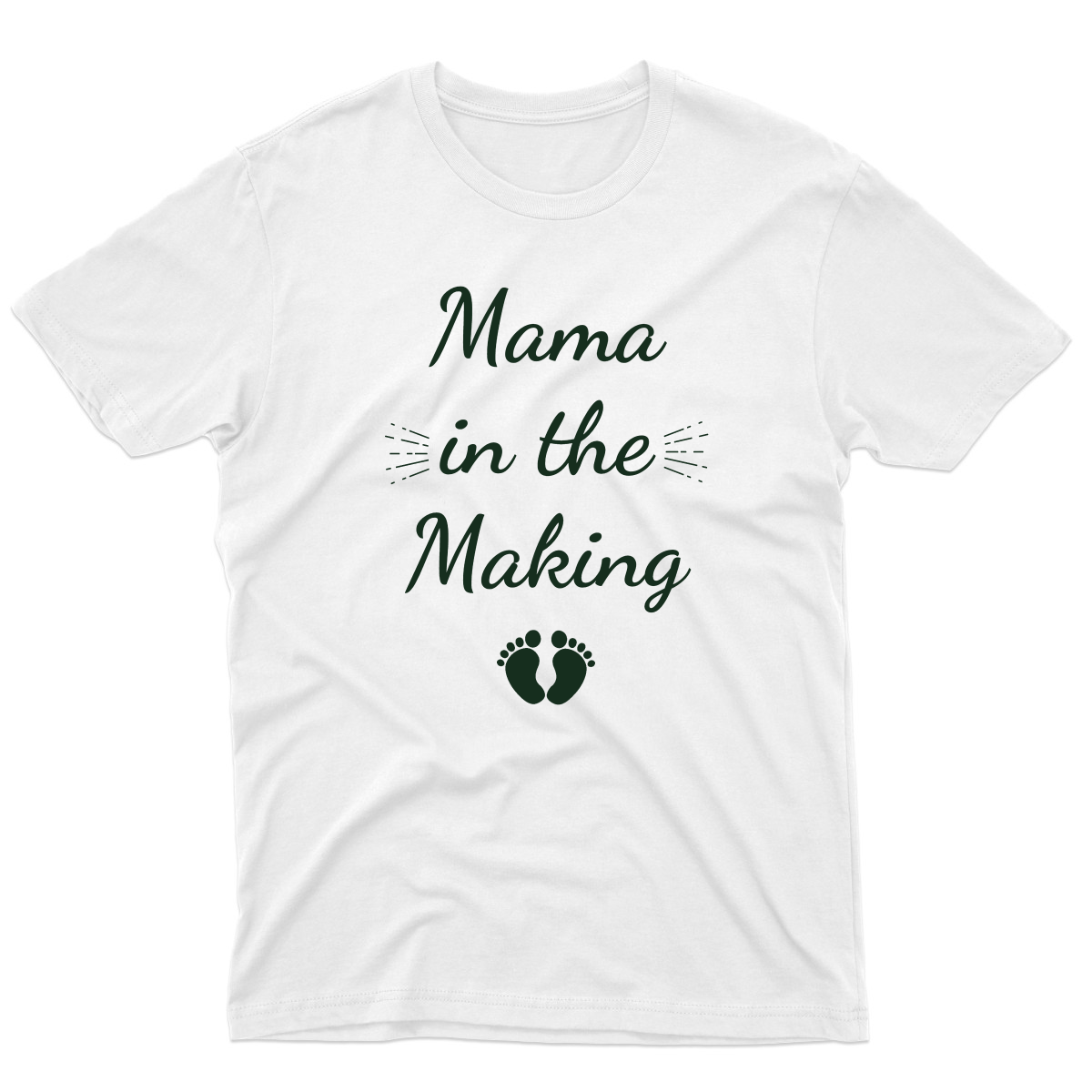 Mama in the Making Shirt Men's T-shirt | White