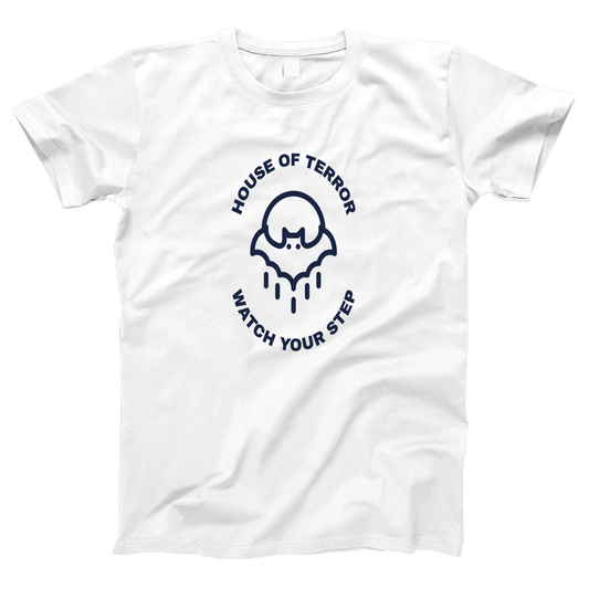 House of Terror Watch Your Step Women's T-shirt | White