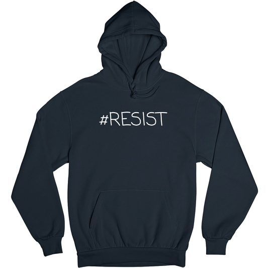 Resist  Unisex Hoodie | Navy