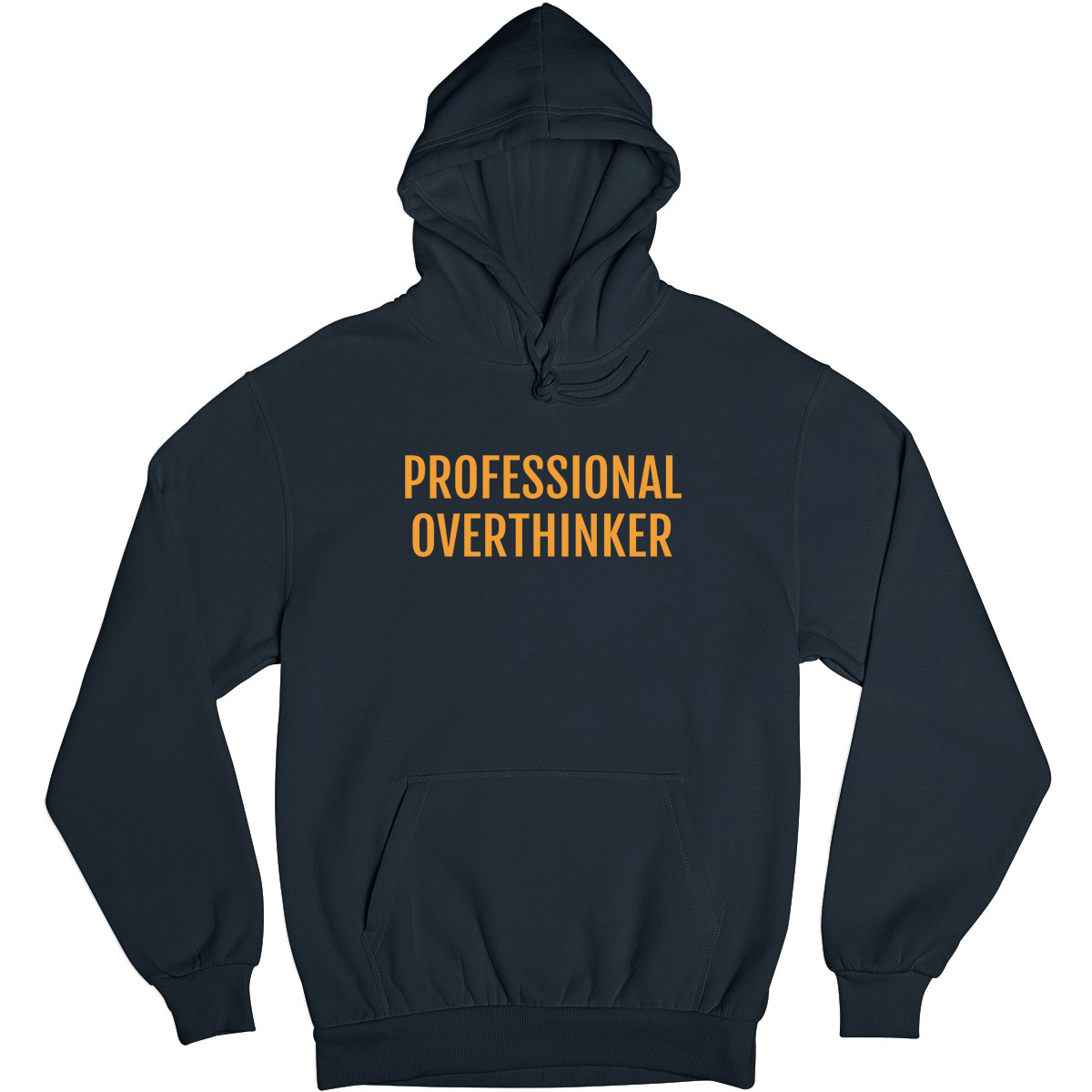 Professional Overthinker Unisex Hoodie | Navy