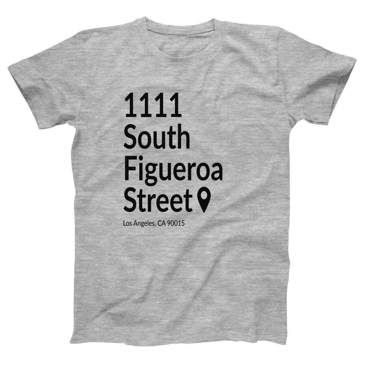 Los Angeles Basketball Stadium Women's T-shirt | Gray