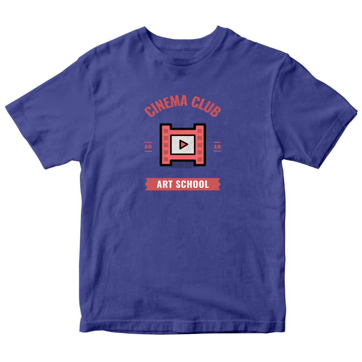 Cinema Club Art School 2020 Kids T-shirt | Blue