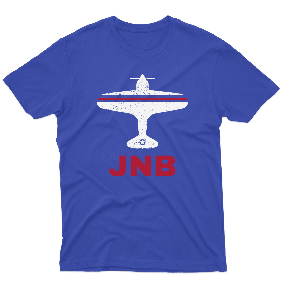Fly Johannesburg JNB Airport Men's T-shirt | Blue