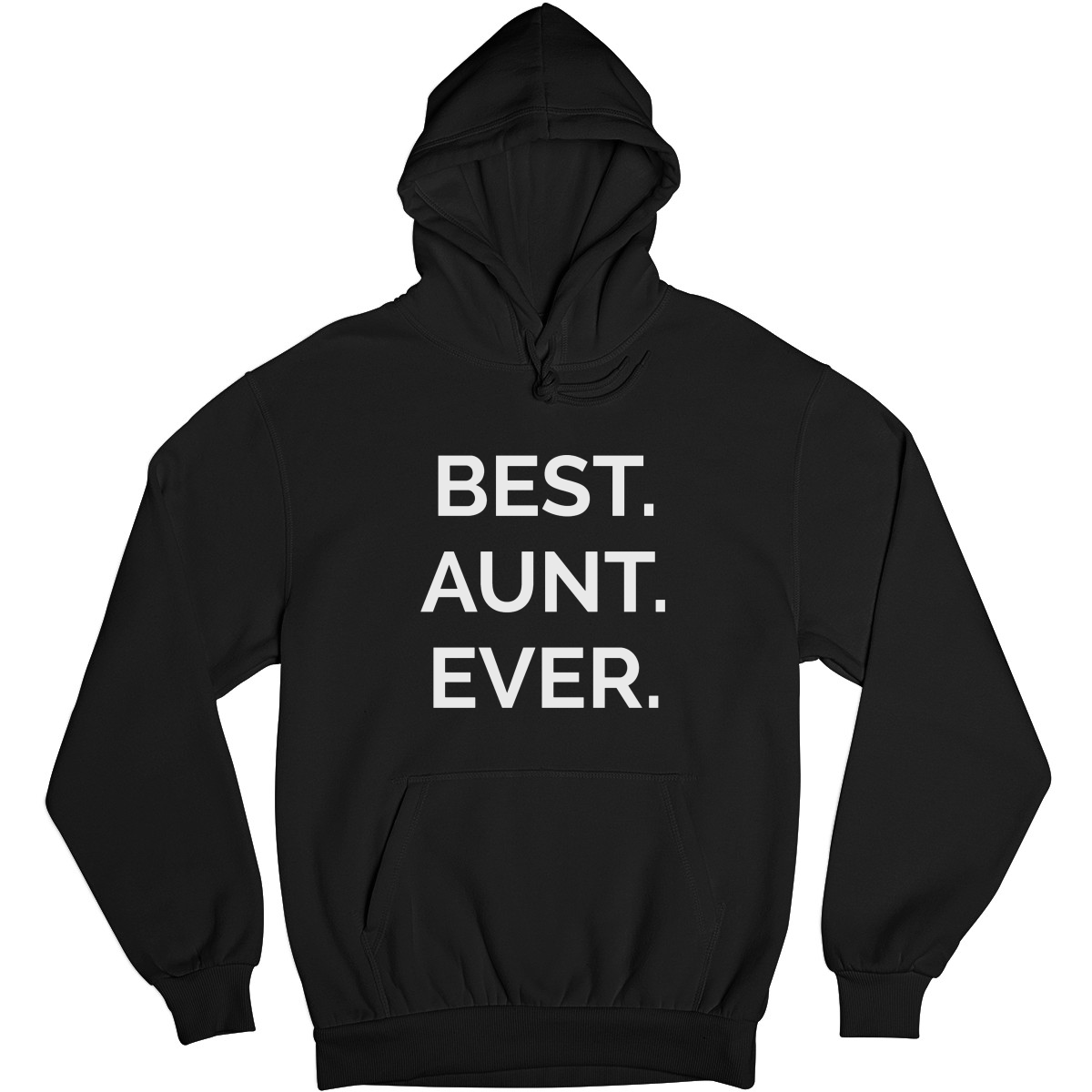 Best Aunt Ever Unisex Hoodie | Black