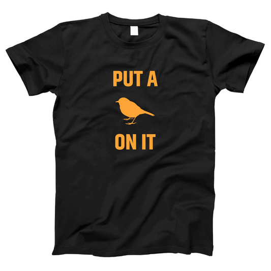 Put A Bird On It Women's T-shirt | Black