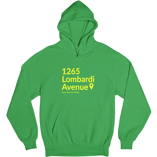 Green Bay Football Stadium Unisex Hoodie | Green