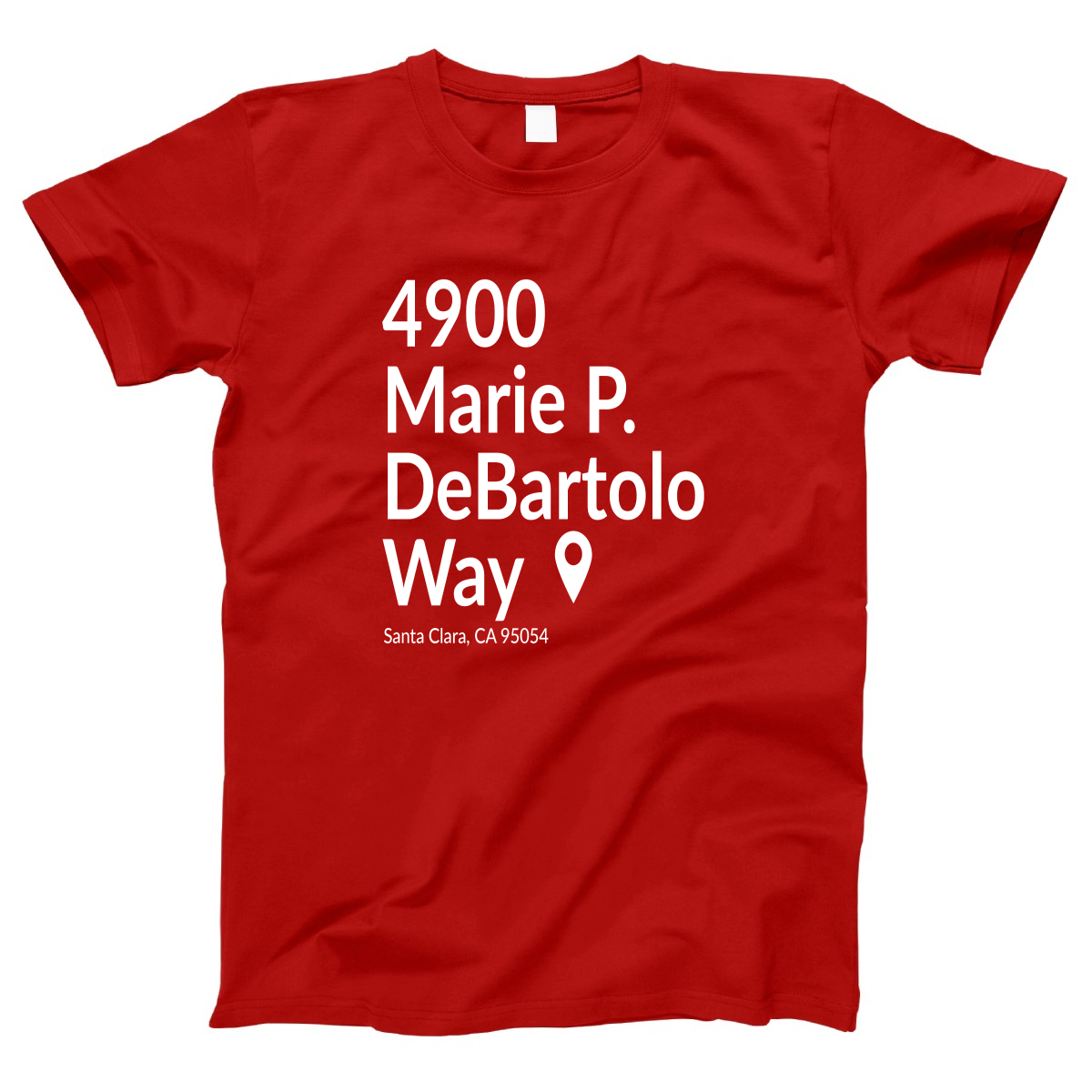 San Francisco Football Stadium Women's T-shirt | Red