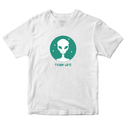 Team UFO Kids T-shirt | White