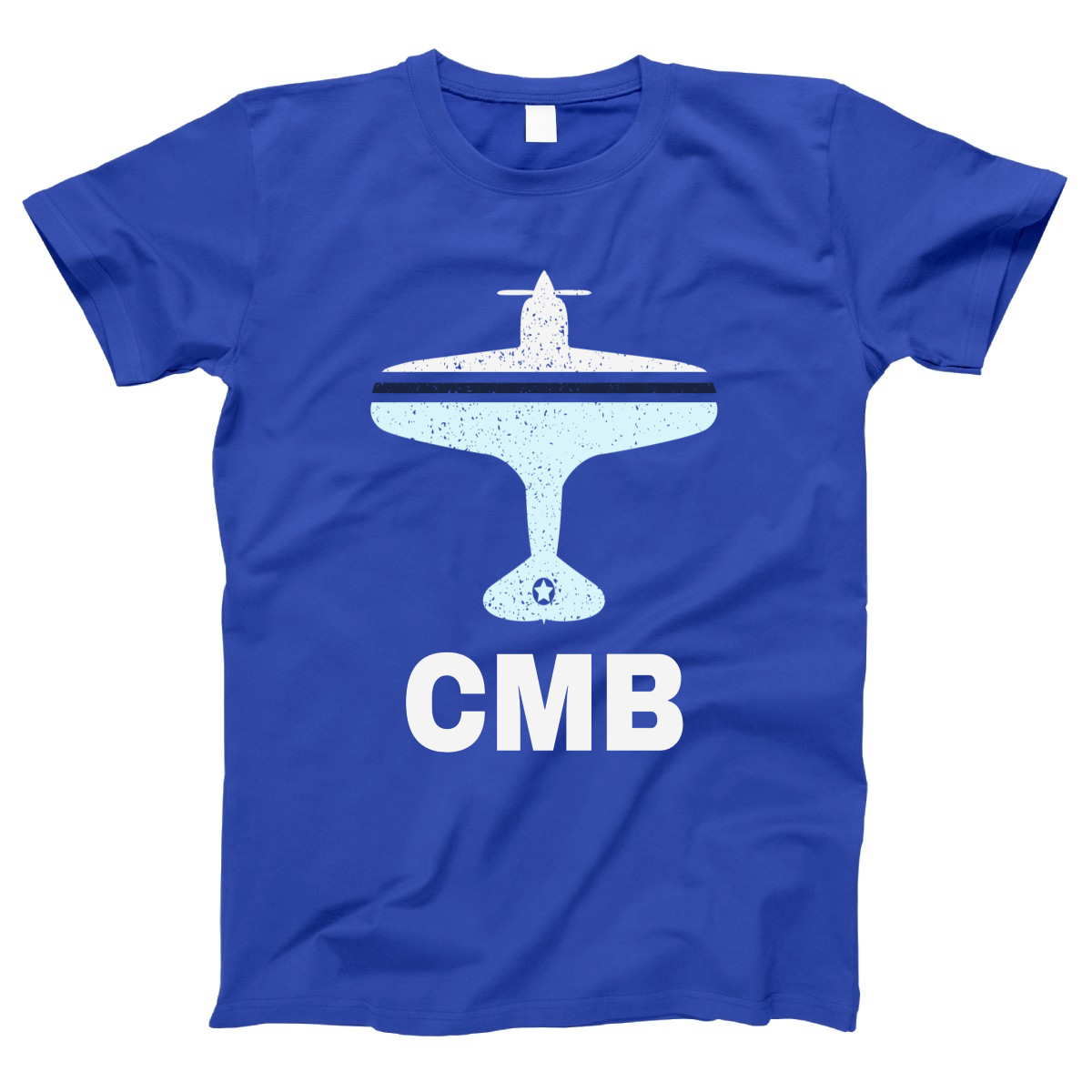 Fly Colombo CMB Airport Women's T-shirt | Blue
