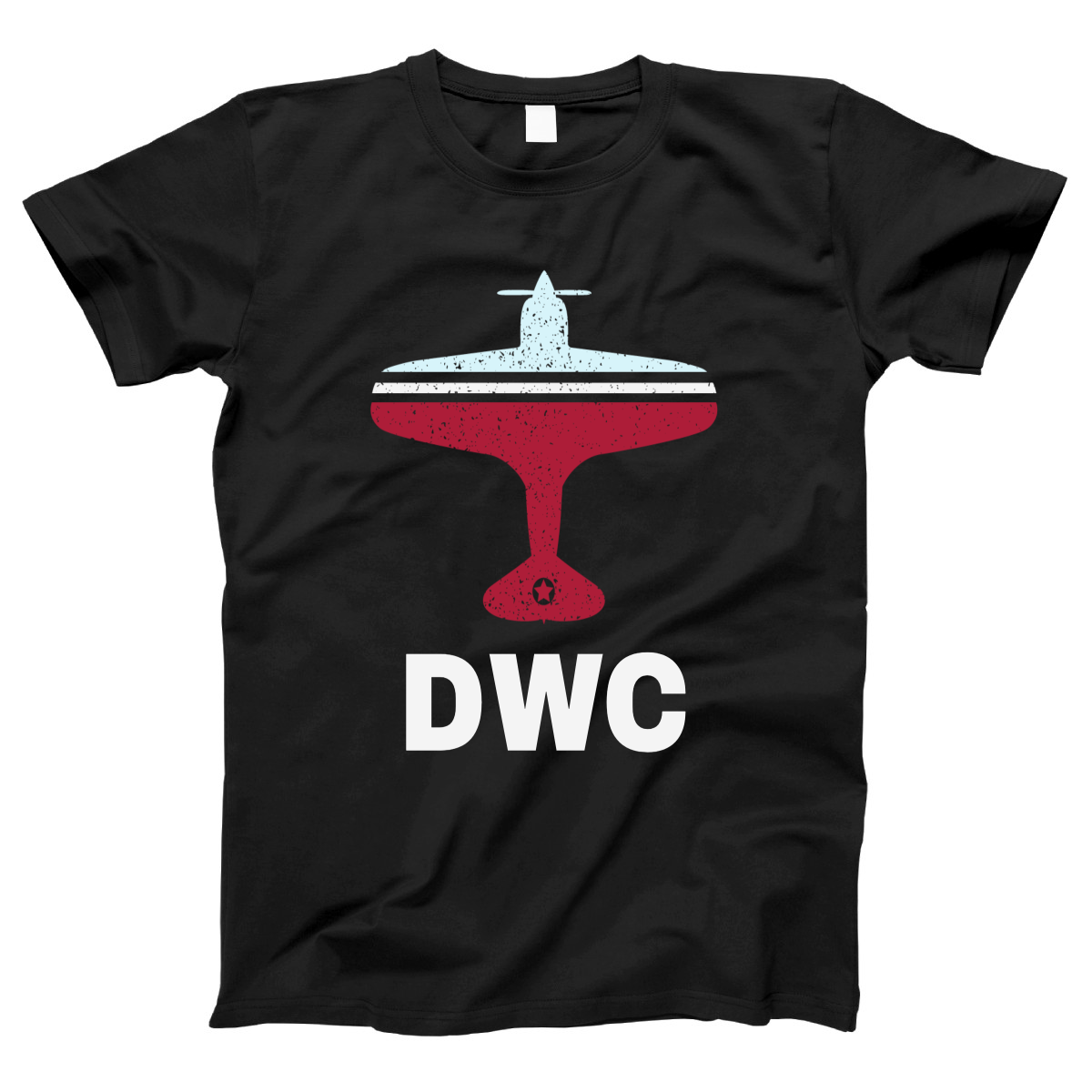 Fly Dubai DWC Airport  Women's T-shirt | Black