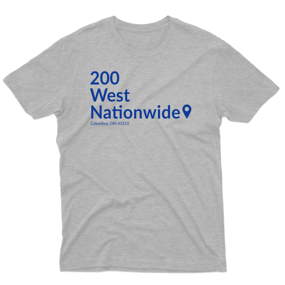 Columbus Hockey Stadium Men's T-shirt | Gray
