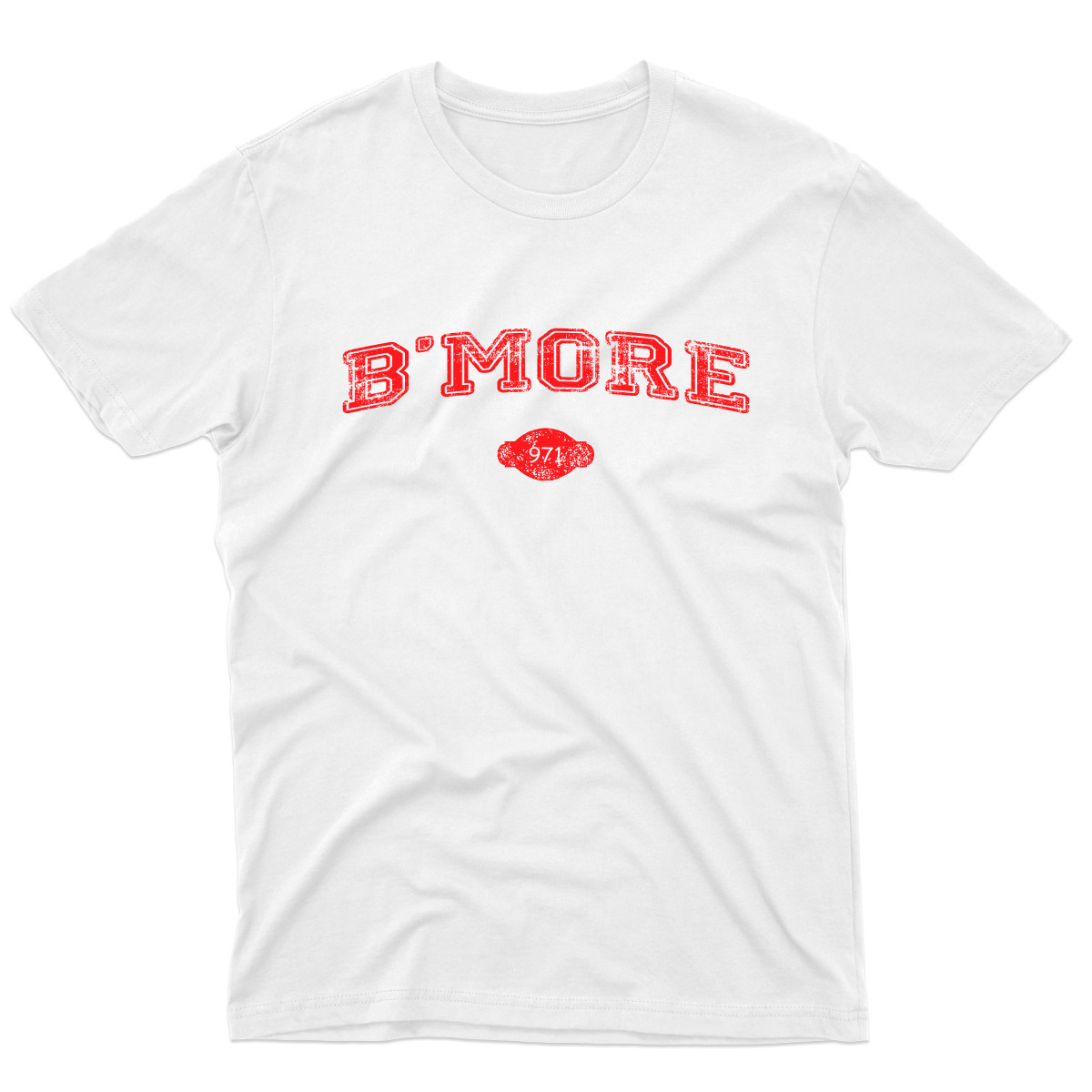 B'more 1729 Represent Men's T-shirt | White