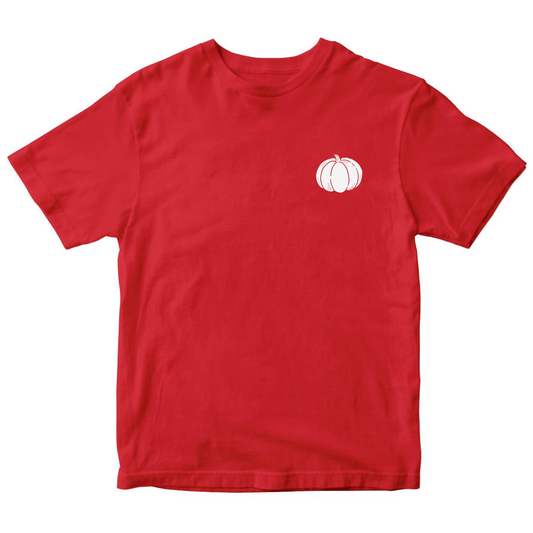 Pumpkin Pocket Kids T-shirt | Red