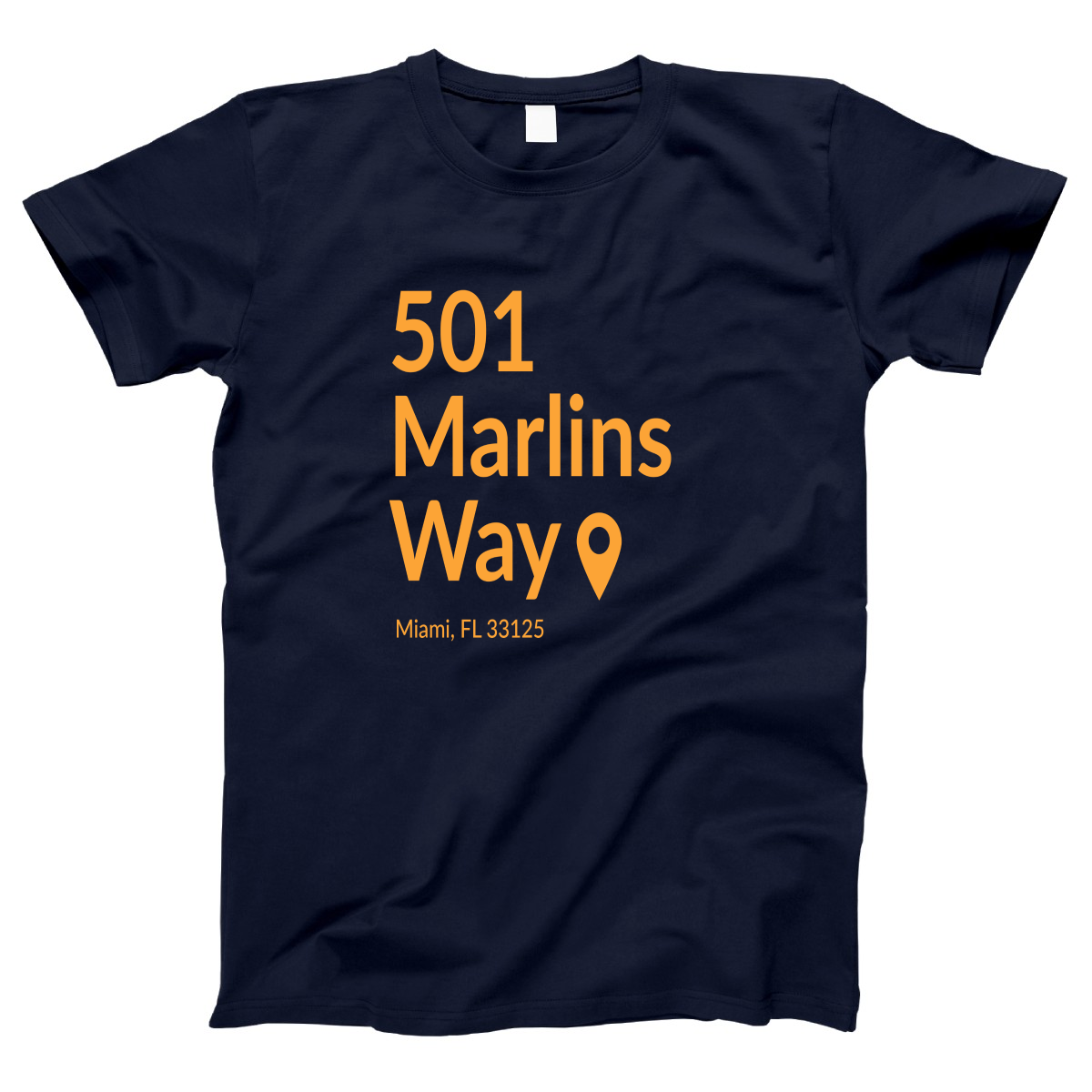 Miami Baseball Stadium  Women's T-shirt | Navy