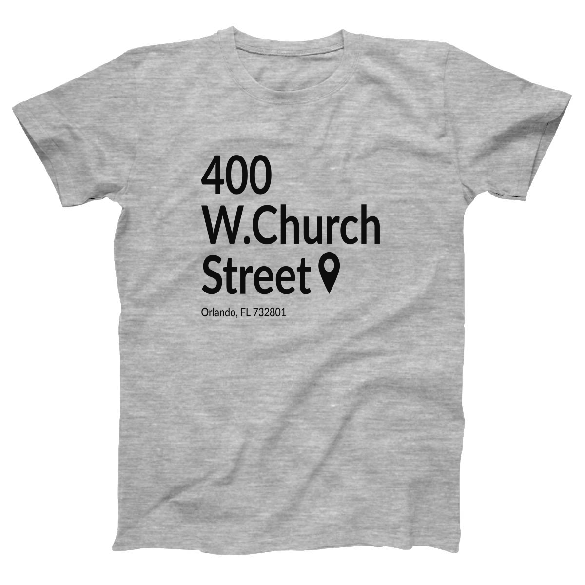 Orlando Basketball Stadium Women's T-shirt | Gray