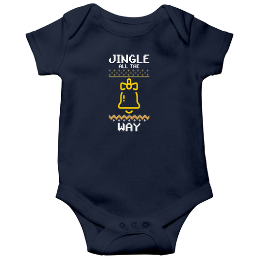 Jingle All the Way! Baby Bodysuits