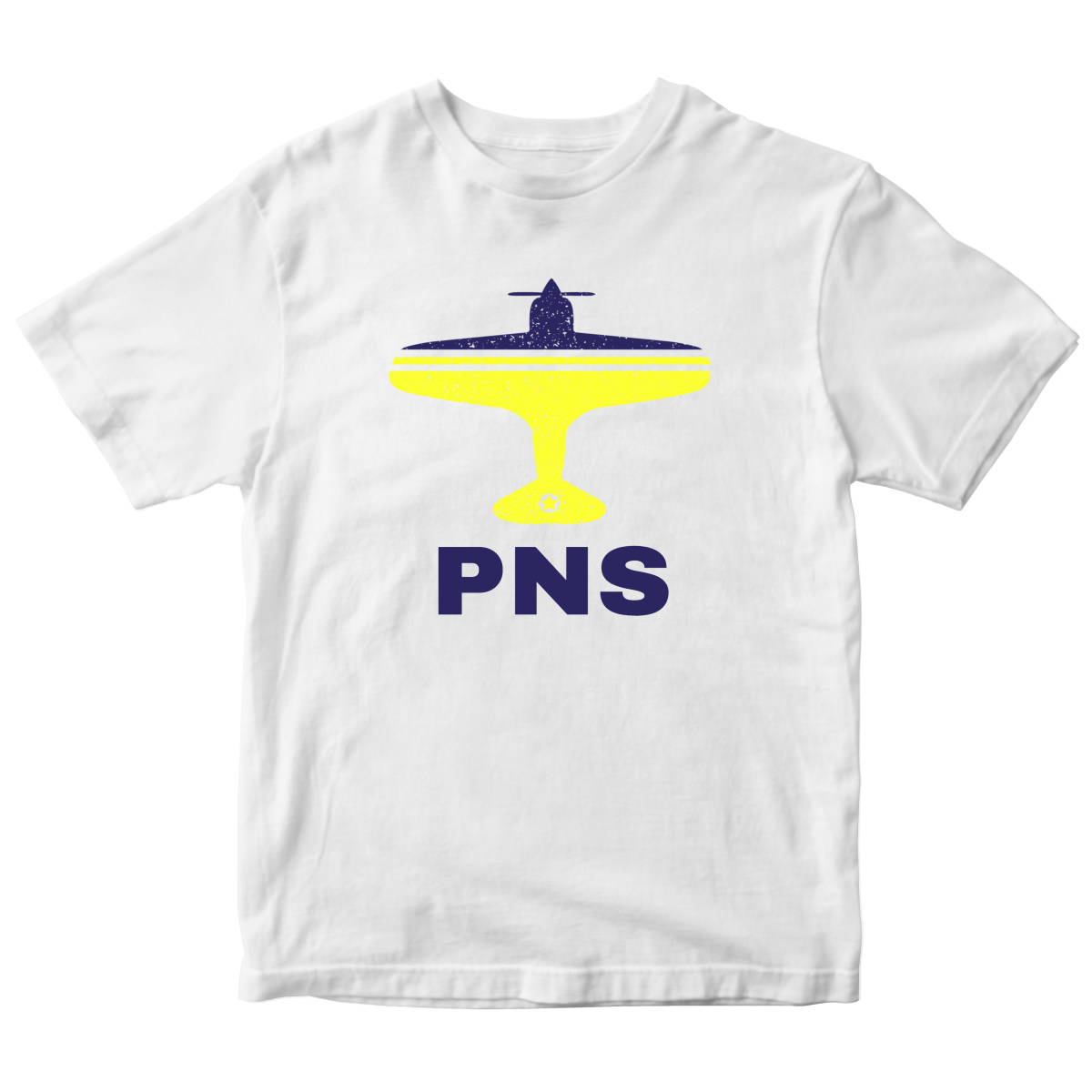 Fly Pensacola PNS Airport Kids T-shirt | White