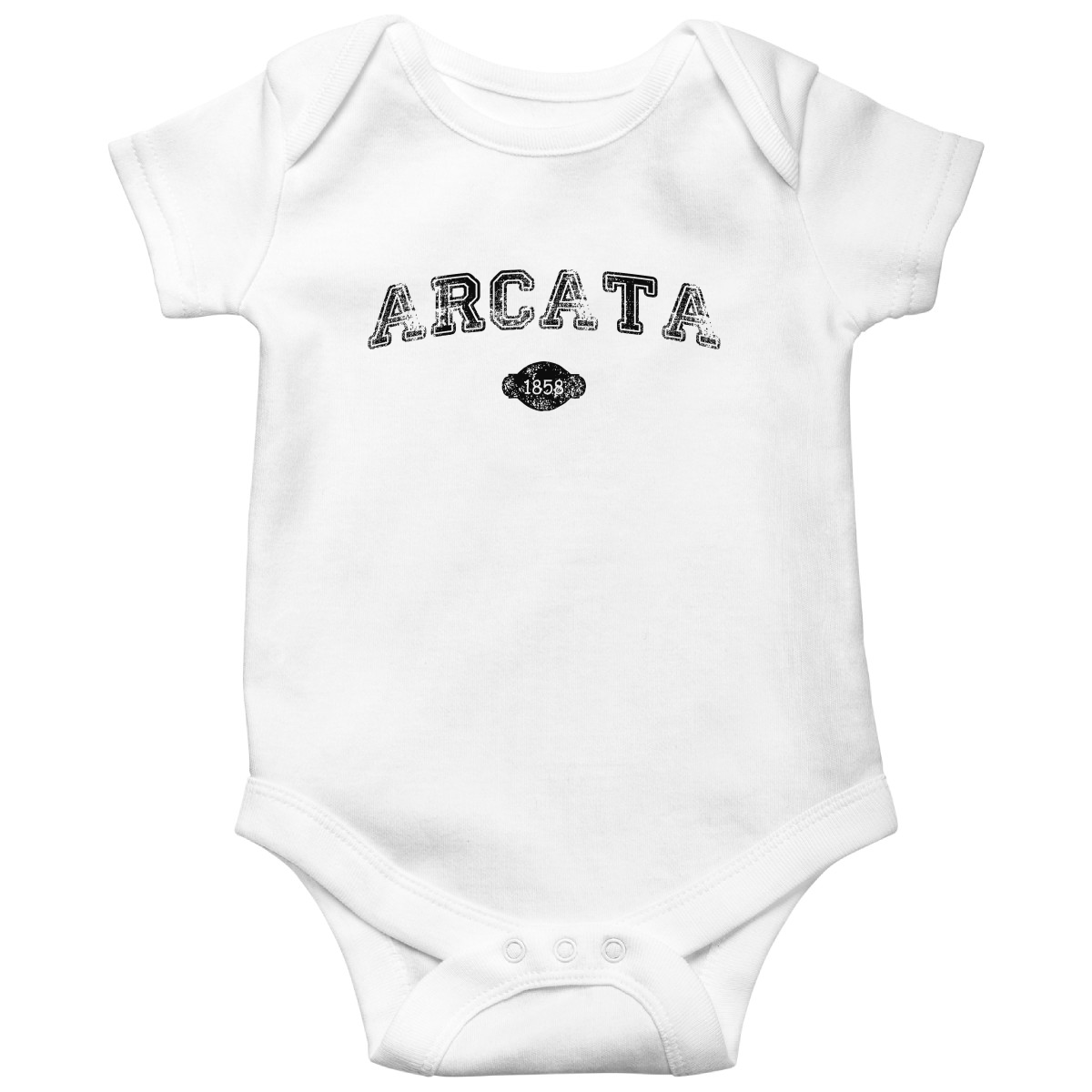 Arcata 1858 Represent Baby Bodysuits | White