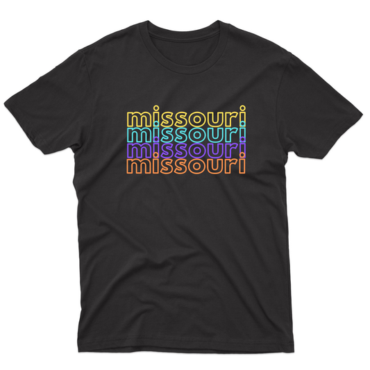 Missouri Men's T-shirt | Black