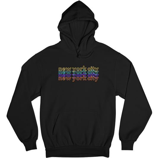 New York City Unisex Hoodie | Black