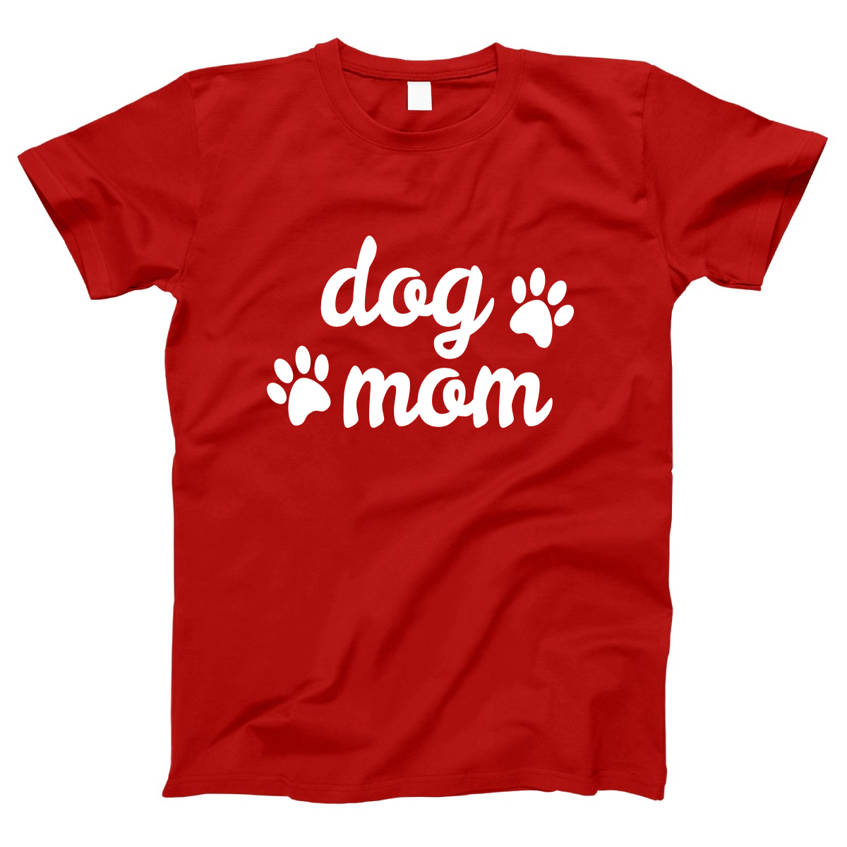 Dog Mom Women's T-shirt | Red