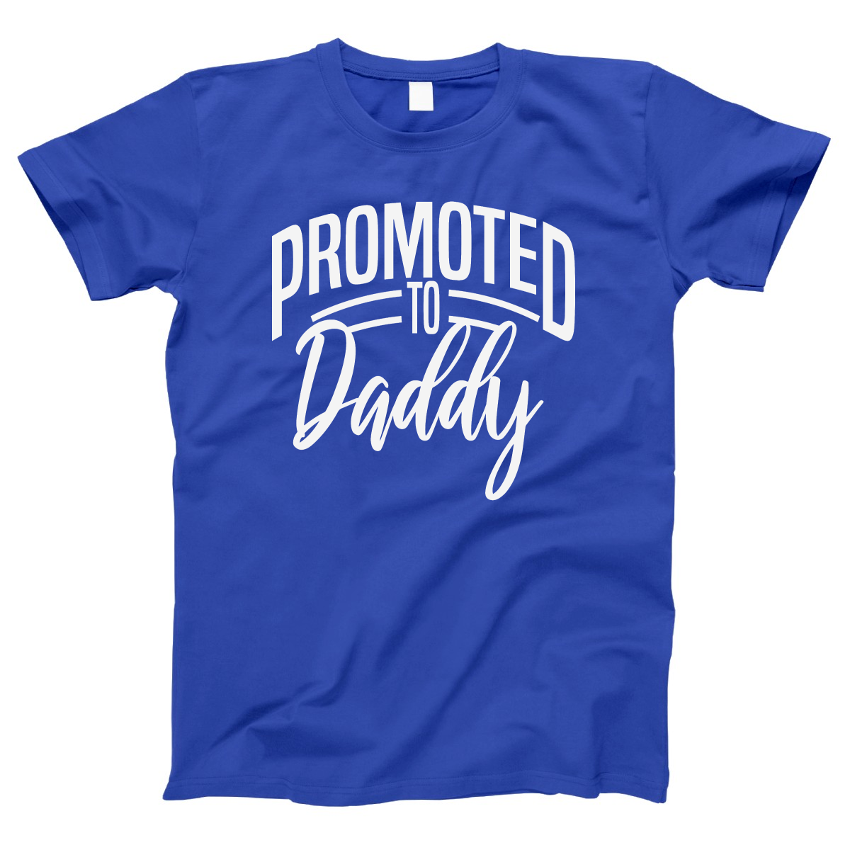 Promoted to daddy Women's T-shirt | Blue