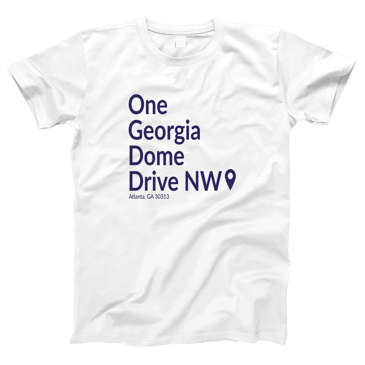 Atlanta Football Stadium Women's T-shirt | White