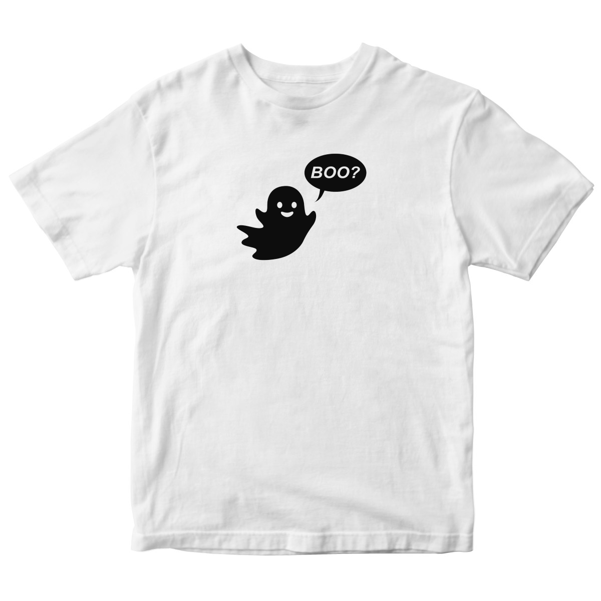 Cute Ghost Halloween Kids T-shirt | White