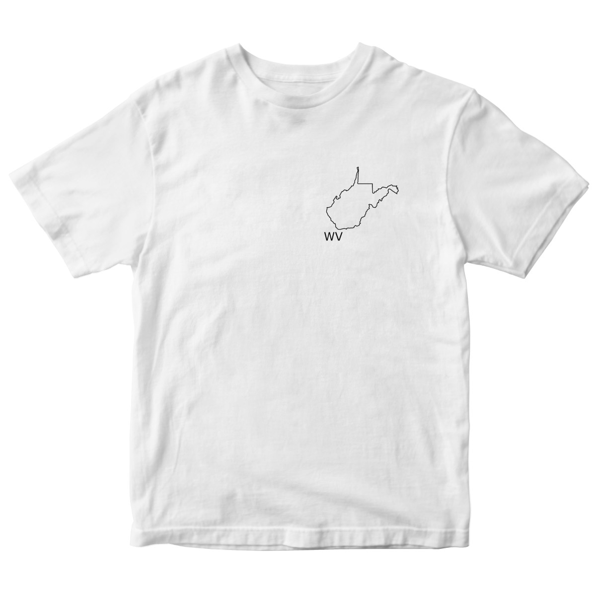 West Virginia Kids T-shirt | White