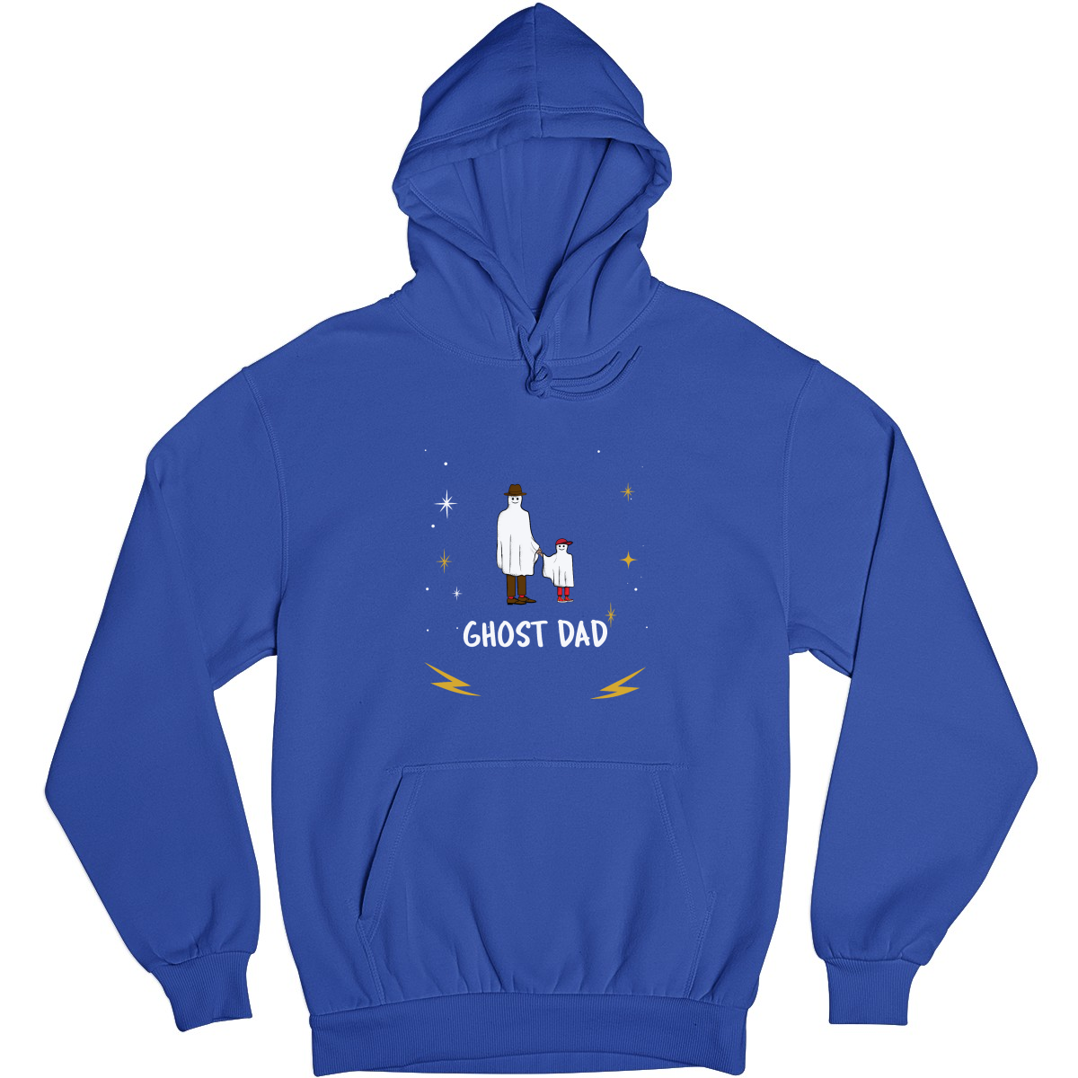 Ghost Dad Unisex Hoodie | Blue