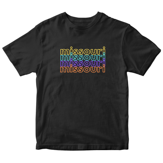 Missouri Kids T-shirt | Black