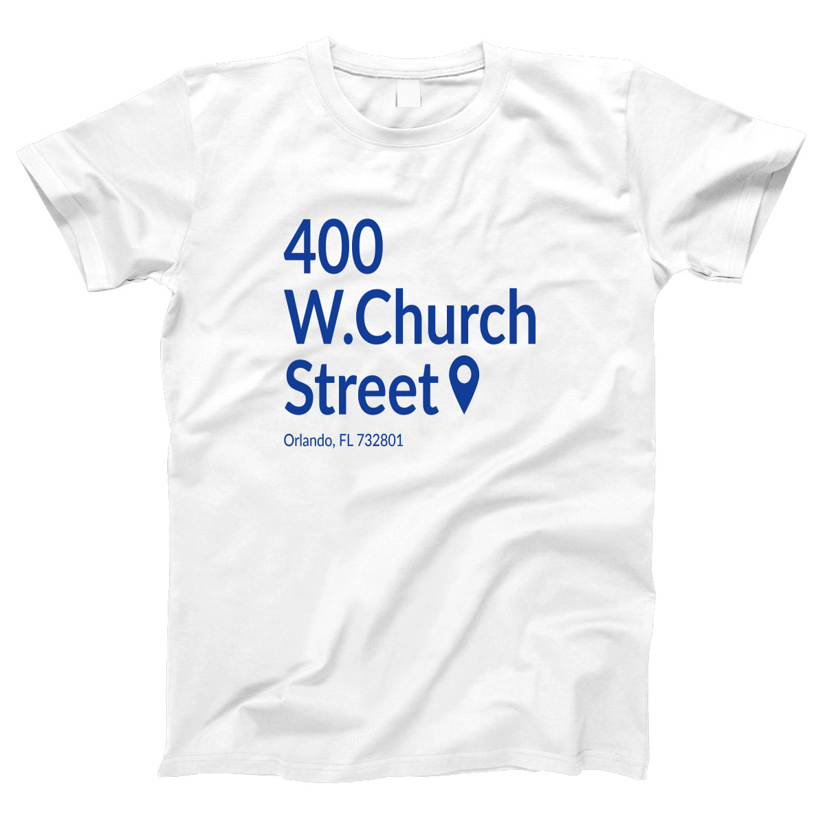 Orlando Basketball Stadium Women's T-shirt | White