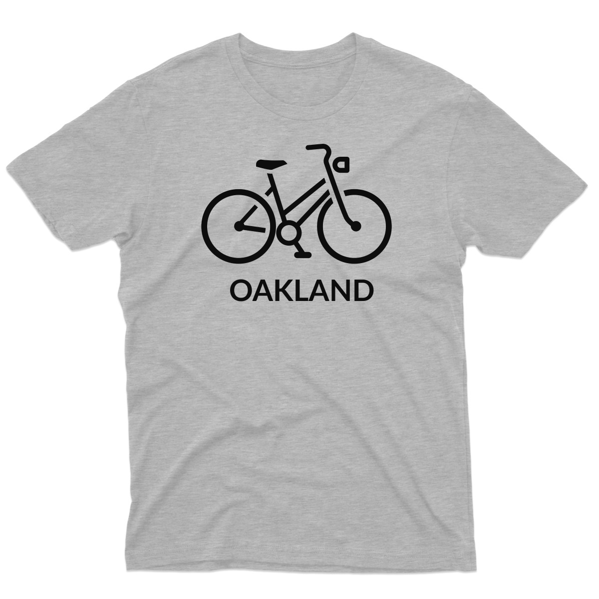 Bike Oakland Represent Men's T-shirt | Gray