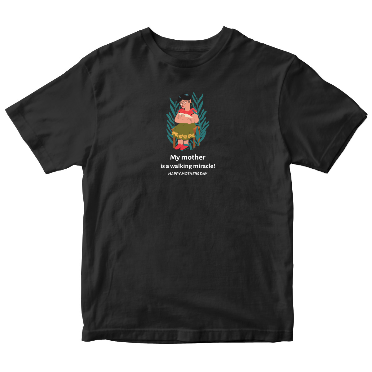 Mother's Day Toddler T-shirt | Black