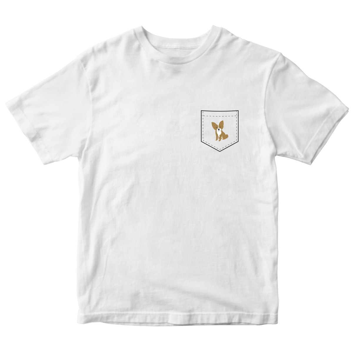 Adorable Chihuahua  Kids T-shirt | White