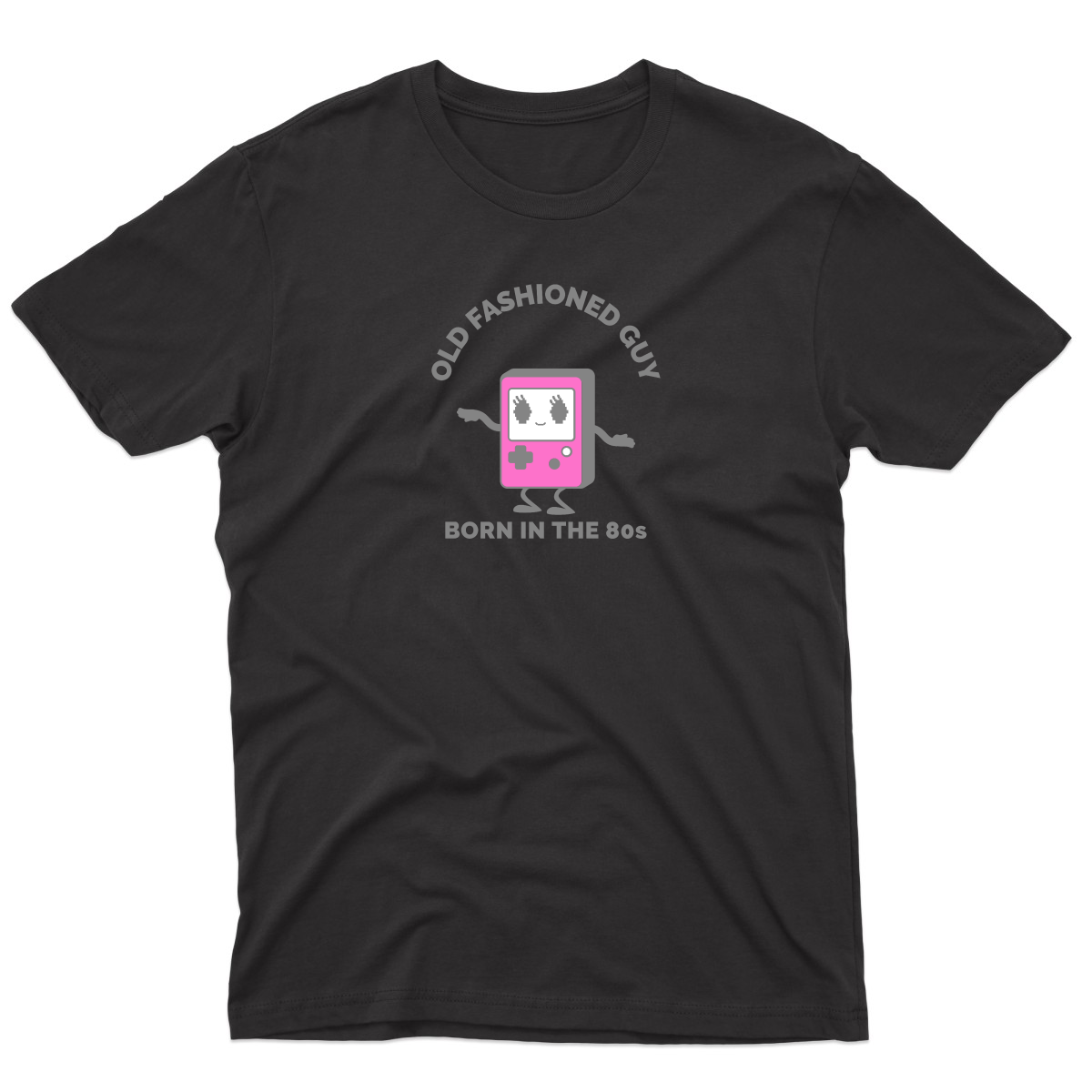 Old Fashioned Guy Men's T-shirt | Black